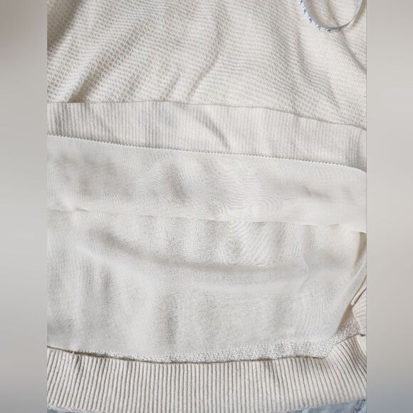 Lucky brand cream colored lace thermal blouse - Picture 7 of 7